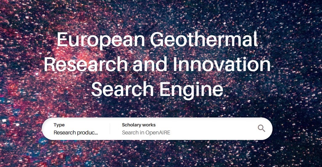 Európai geotermikus kutatási és innovációs keresőmotor (EGRISE)